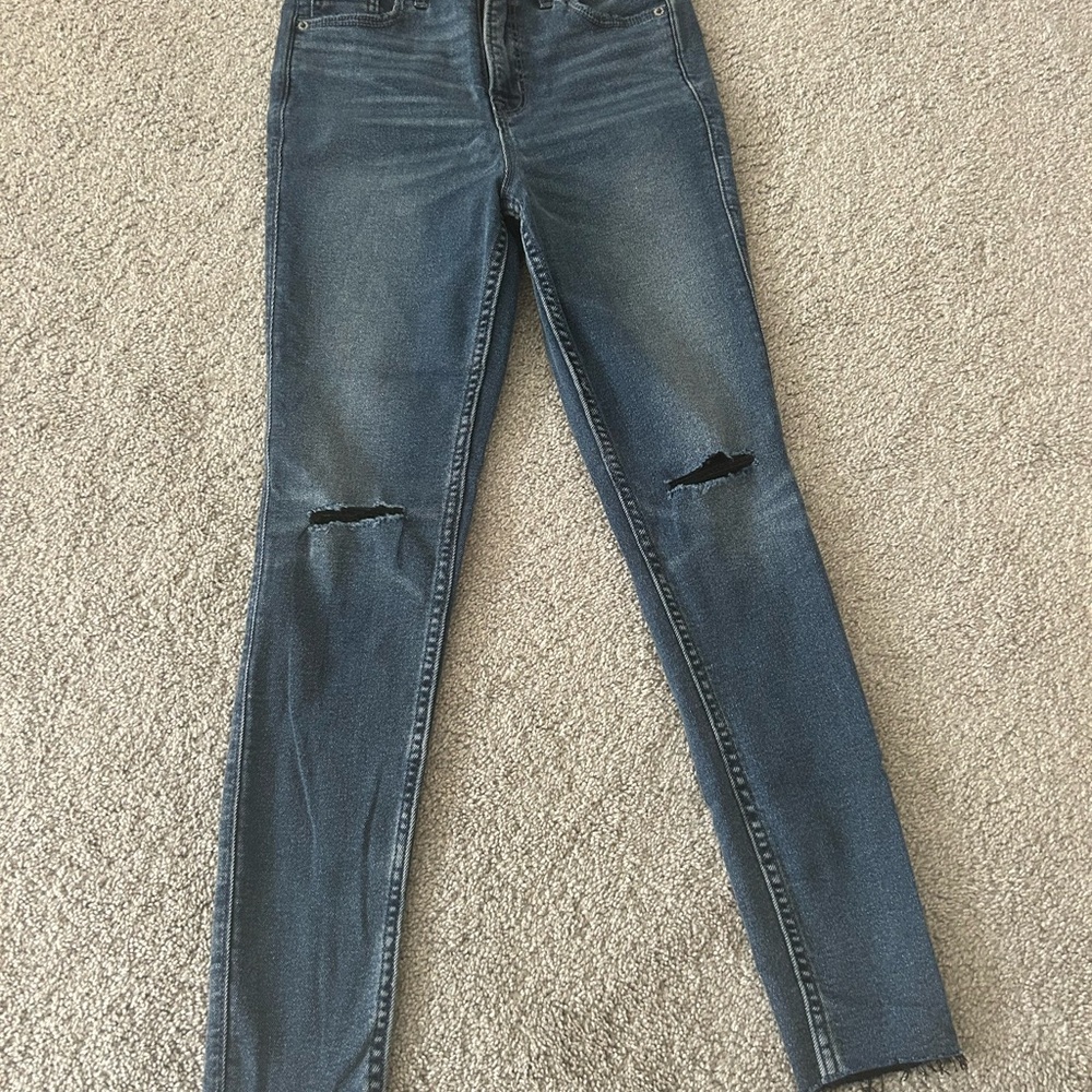 Old Navy Extra High Rise Rockstar Super Skinny Ankle Women's Jeans